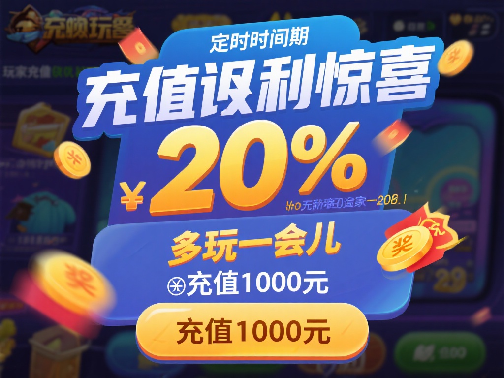 充值返利惊喜：在特定时间段内，玩家充值即可享受高达